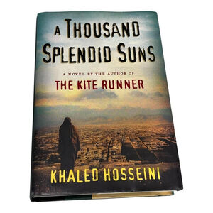 A Thousand Splendid Suns Khaled Hosseini Fiction Drama Novel Hardcover Kite Runn